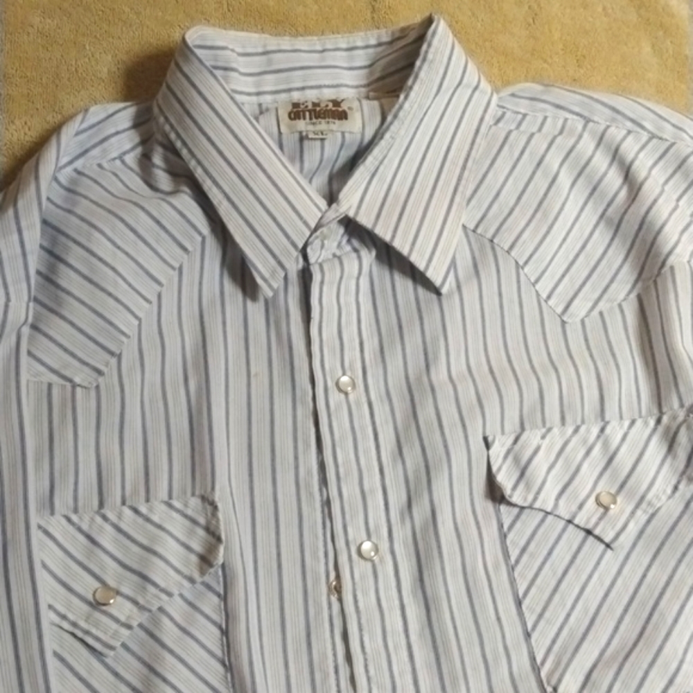 Ely Cattleman Short sleeve shirt Size XL - Picture 2 of 4